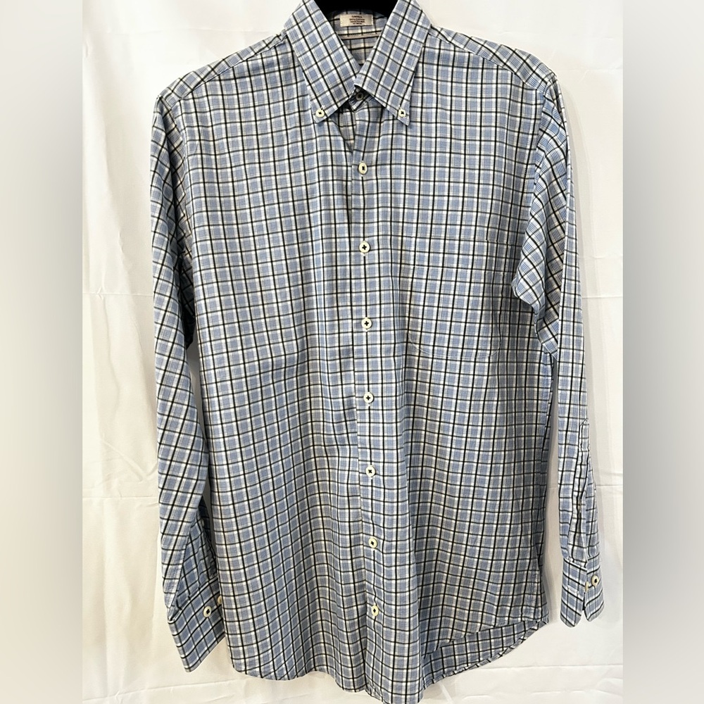 Peter Millar‎ Long Sleeve Button Up Men's Shirt Small